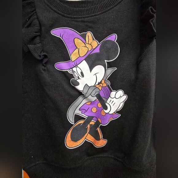 Nwt Girl's Minnie Mouse Halloween Outfit, Sizes 2T, 3T, 5T - Picture 6 of 7